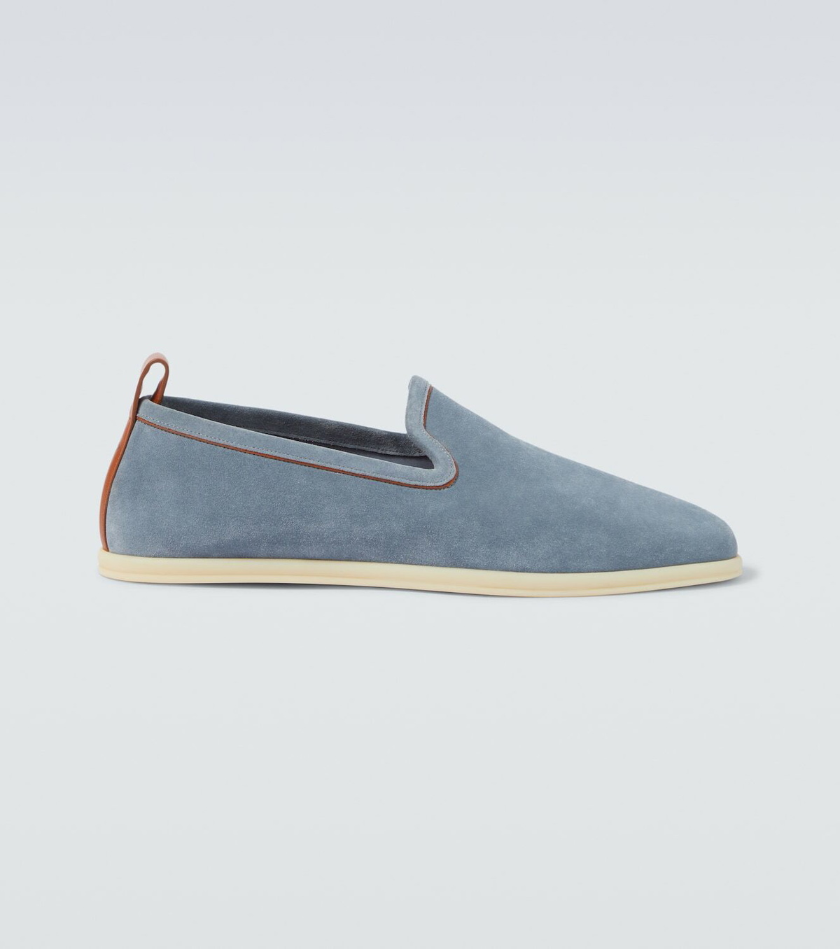 Loro Piana Venice Walk suede loafers