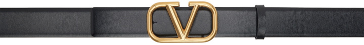 Photo: Valentino Garavani Black VLogo Belt