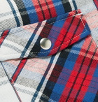 nonnative - Thinsulate Checked Cotton Overshirt - Men - Red