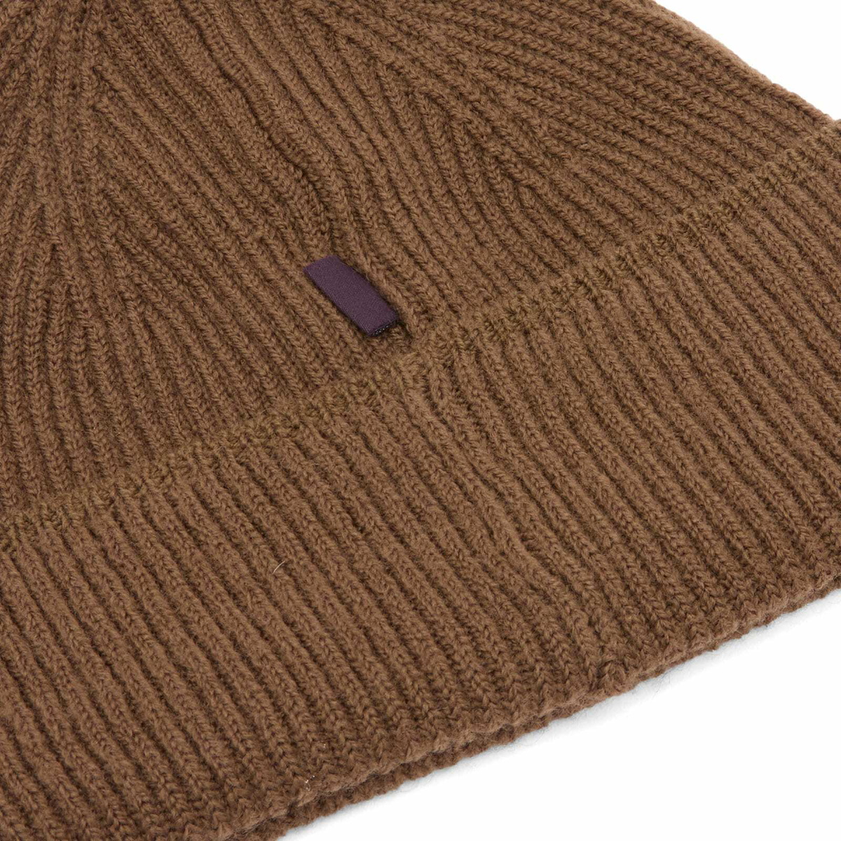 Pas Normal Studios Men's Off-Race Merino Knit Beanie in Ash Brown 