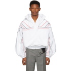 Y/Project White Clipped Shoulders Jacket