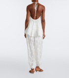 Zimmermann Solstice polka-dot cotton balloon pants