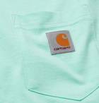 Carhartt WIP - Logo-Appliquéd Cotton-Jersey T-Shirt - Mint