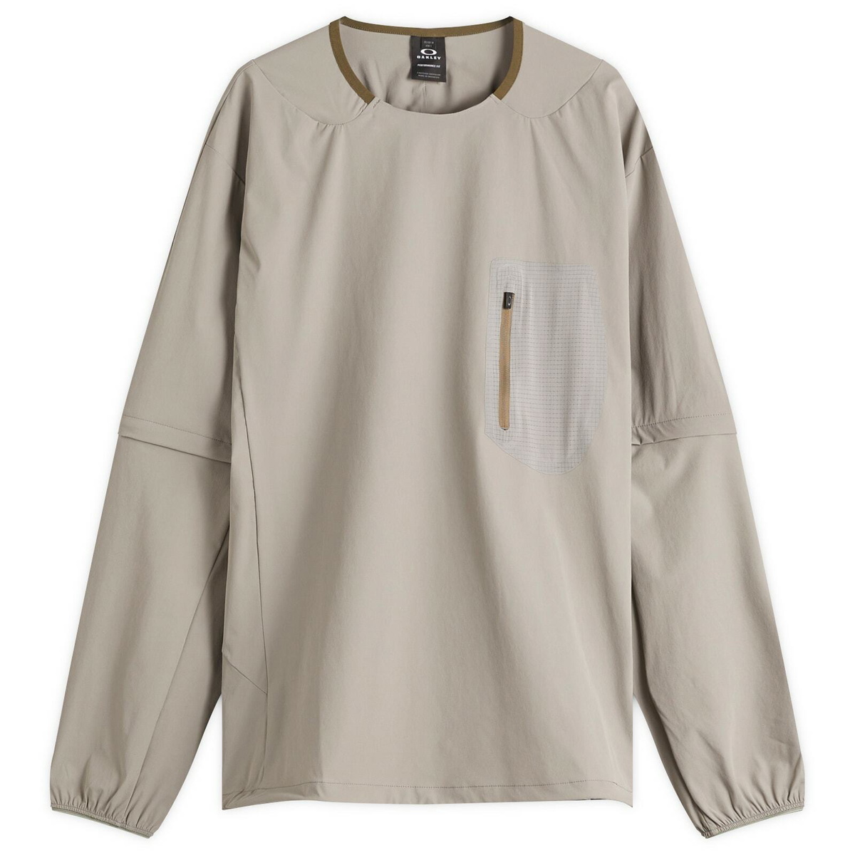 Oakley by Samuel Ross Off-White Logo Seam-Tape Long Sleeve T