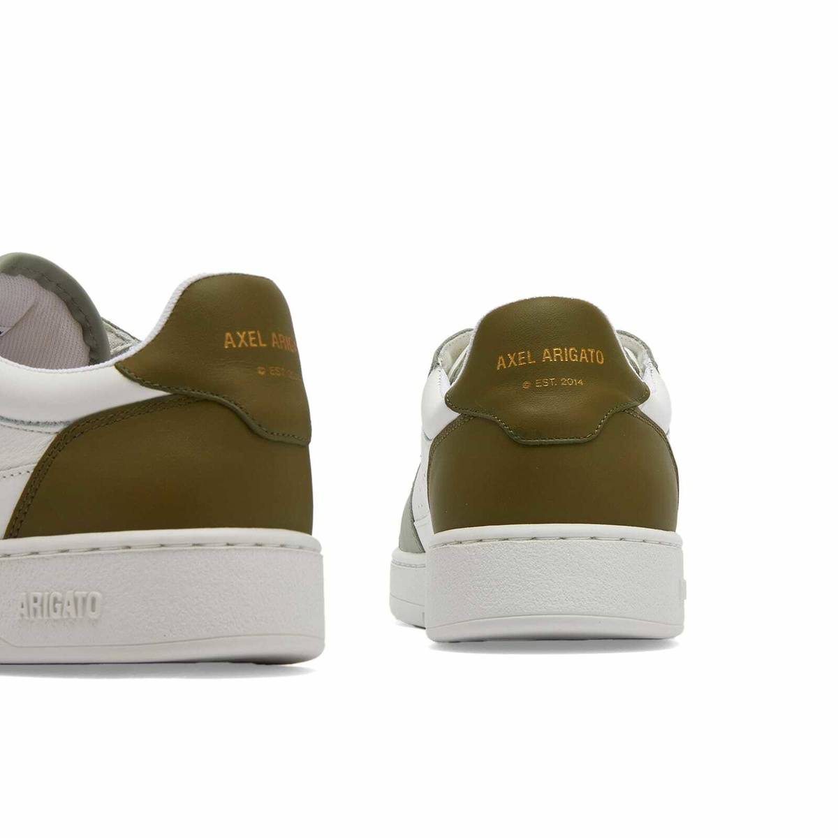 スニーカー Dice Lo Sneakers - Axel Arigato - Leather - Beige/Green Axel Arigato Dice Lo Sneaker » Buy online now!
