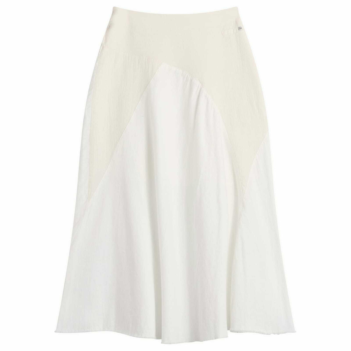 Kijun Women's Seashore Flared Skirt in Off-White