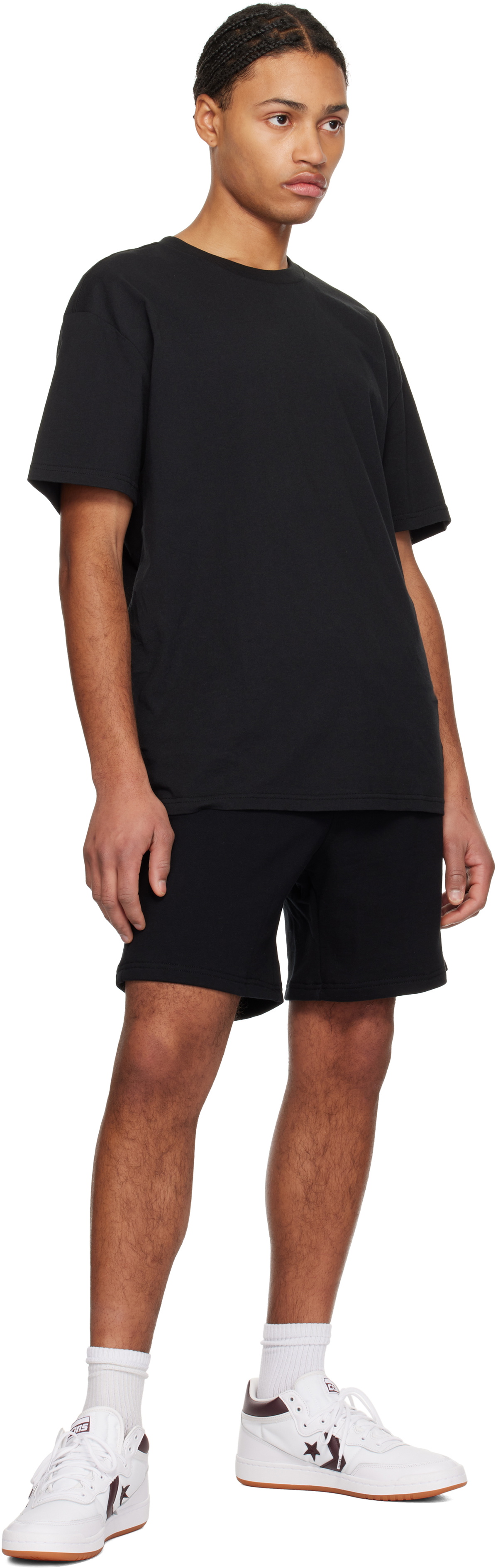 Ksubi Black 4 X 4 Trak Shorts