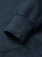 Save Khaki United - Garment-Dyed Supima Cotton-Jersey Hoodie - Blue