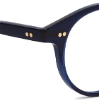 Cutler and Gross - Round-Frame Acetate Optical Glasses - Men - Navy