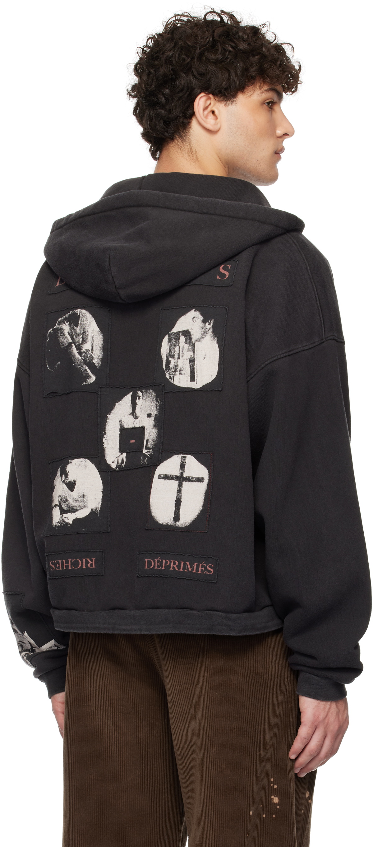Enfants Riches Déprimés Black Narcotica Zip Hoodie Enfants Enfants Riches Déprimés Black Narcotica Zip Hoodie Enfants