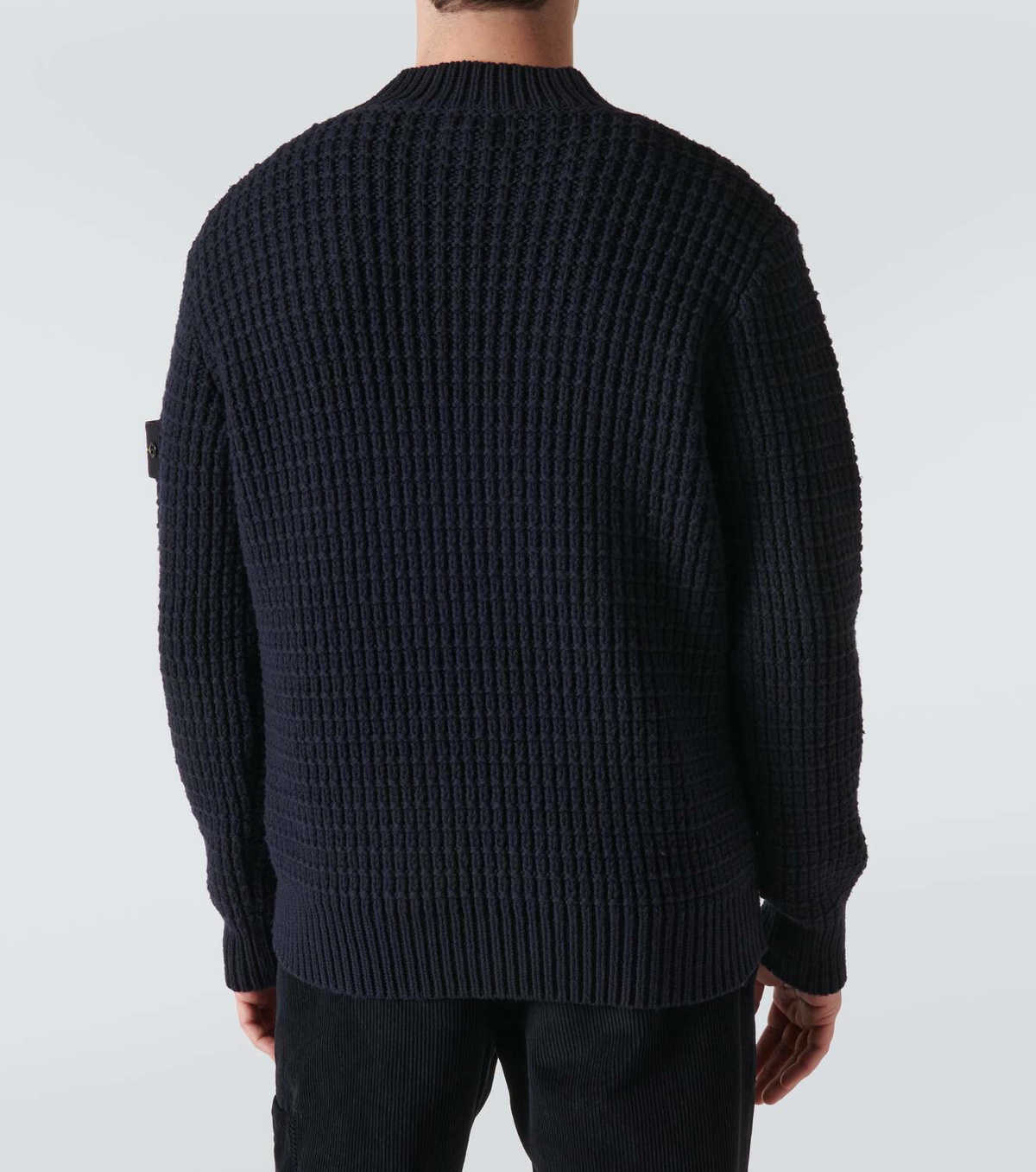 Stone Island Compass virgin wool sweater