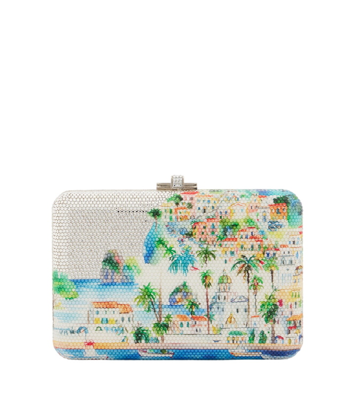 Photo: Judith Leiber Couture Slim Slide Costa embellished clutch