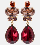 Jennifer Behr Catherine gold-plated drop earrings