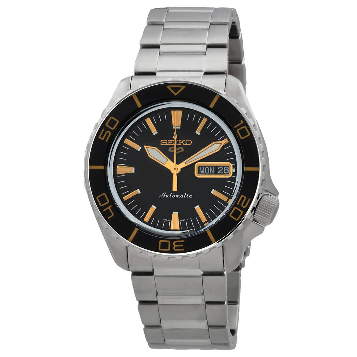 Seiko 5 Sports SKX Automatico Midi 38 Mm - Quadrante Nero, Acciaio, Referenza SRPK29K1 - 2