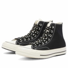 Converse Men's Chuck Taylor 1970s Hi Sneaker in Black/Egret/Black
