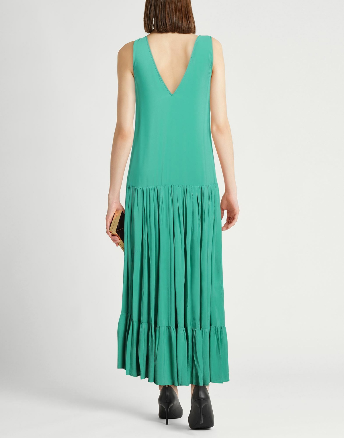 Jucca Womens Maxi dress in Green