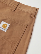 Carhartt WIP - Single Knee Straight-Leg Organic Cotton-Canvas Trousers - Brown