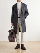Brunello Cucinelli - Herringbone Twill Coat - Gray