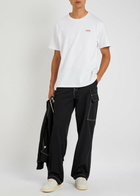 True Religion Straight-leg Twill Cargo Trousers Black