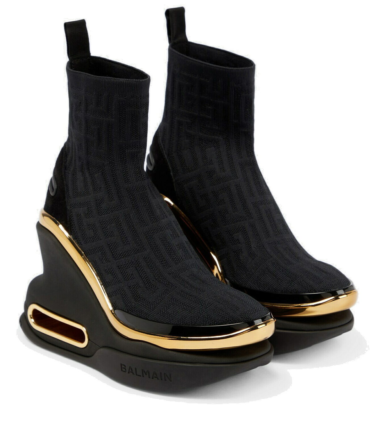Balmain B-Bold wedge sock sneakers Balmain