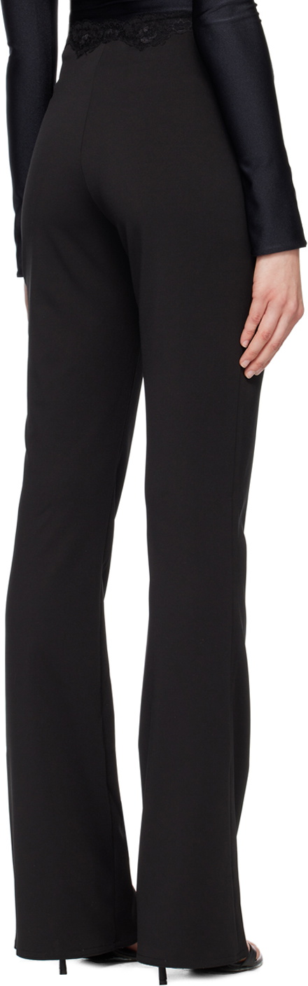 VAILLANT Black Asymmetric Trousers