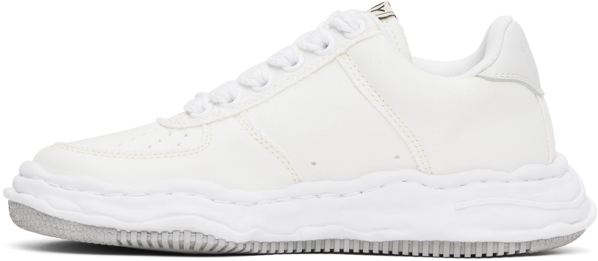 Maison MIHARA YASUHIRO White Wayne OG Sole Canvas Low-Top