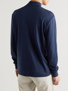 Polo Ralph Lauren - Logo-Embroidered Cotton-Jersey Sweatshirt - Blue