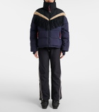 The Upside Fox fringed ski jacket