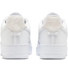 Nike - Air Force 1 07 Suede-Trimmed Leather Sneakers - White