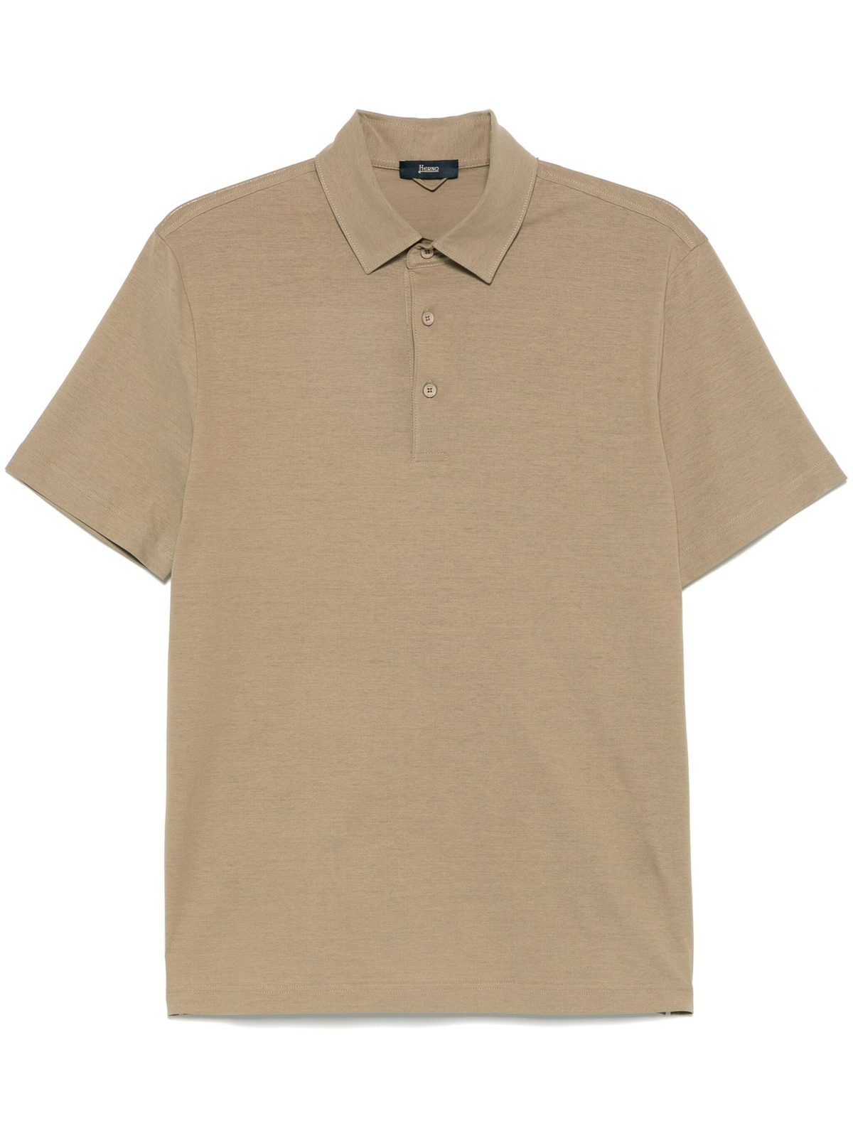 Herno Man Polo Shirt in Beige
