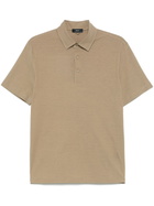 Herno Man Polo Shirt in Beige