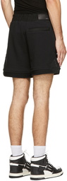 AMIRI Black Terry Basketball Shorts