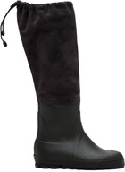 Rier Green & Brown Farmer Rain Boots