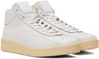 Jil Sander White Leather Sneakers
