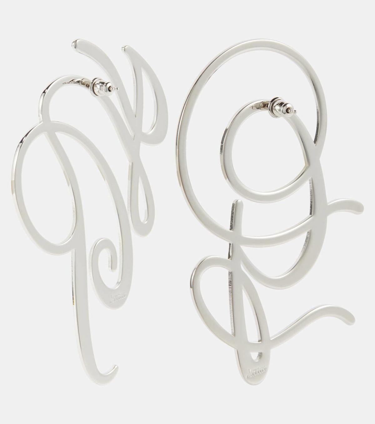 【関税込み】Jean Paul Gaultier 'The Logo' ピアス Jean Paul Gaultier JPG signature earrings Jean Paul Gaultier