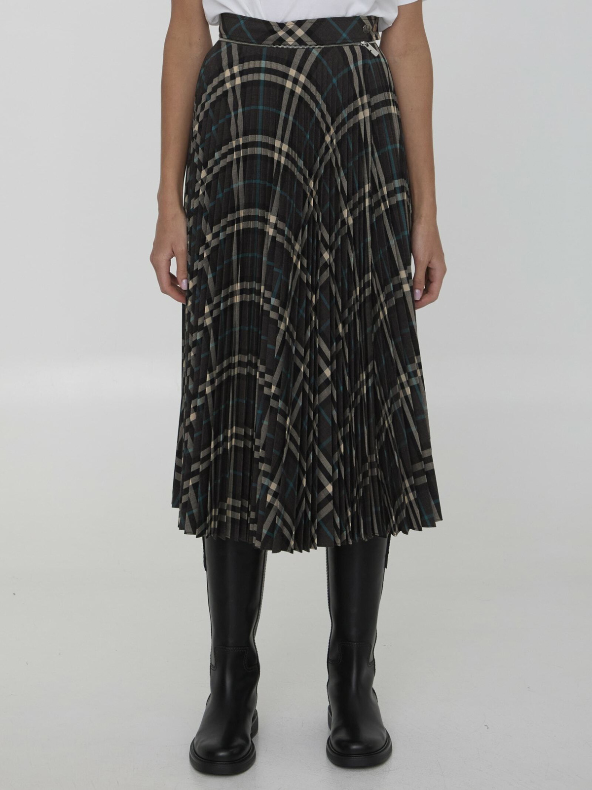 Burberry Pleated Skirt main image 0