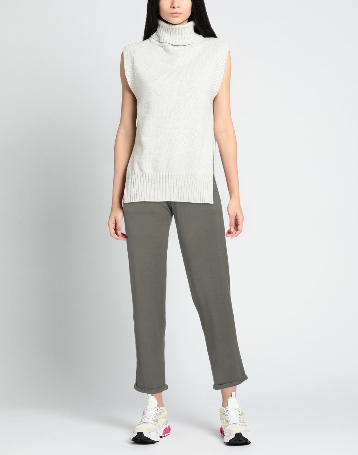 Majestic Filatures Womens Pants Military in Green