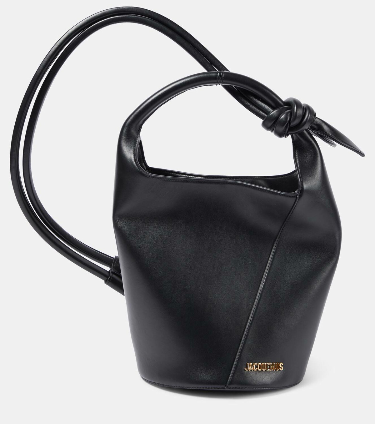 Jacquemus Le Petit Tourni leather bucket bag Jacquemus