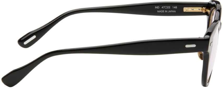 YUICHI TOYAMA. SSENSE Exclusive Black Ind Sunglasses