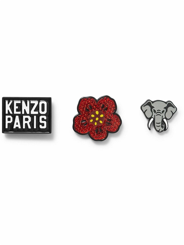 Photo: KENZO - Set of Three Enamel Pins