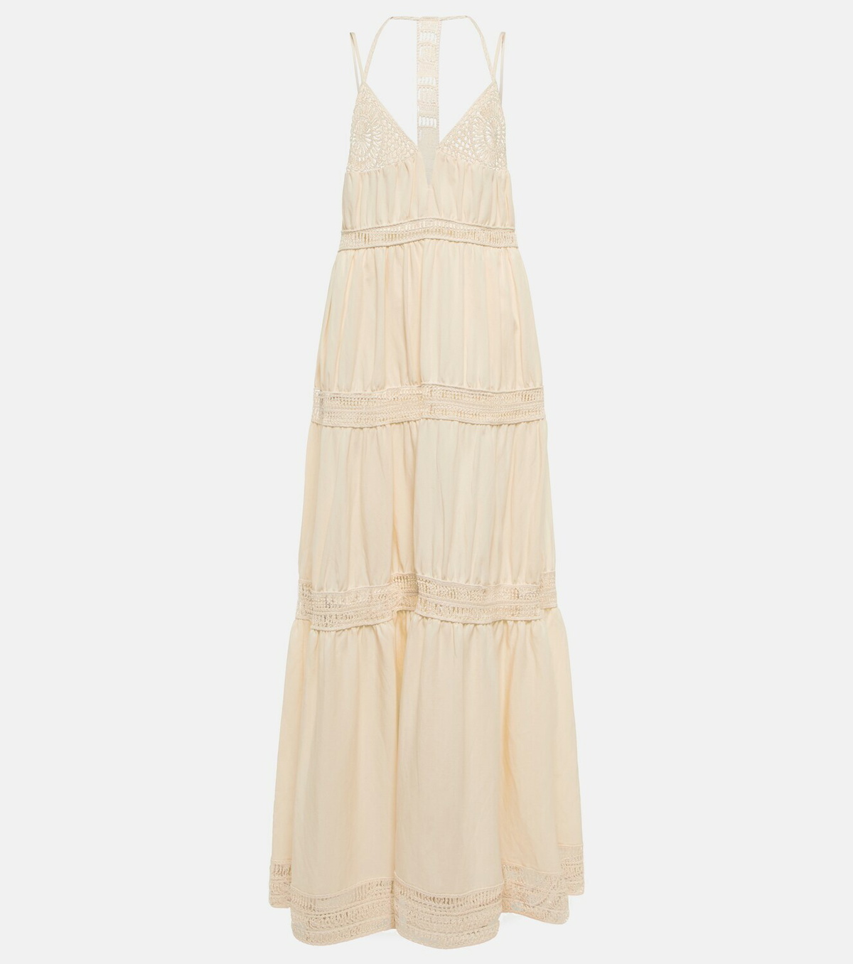 Simkhai - Rocky linen-blend maxi dress Simkhai