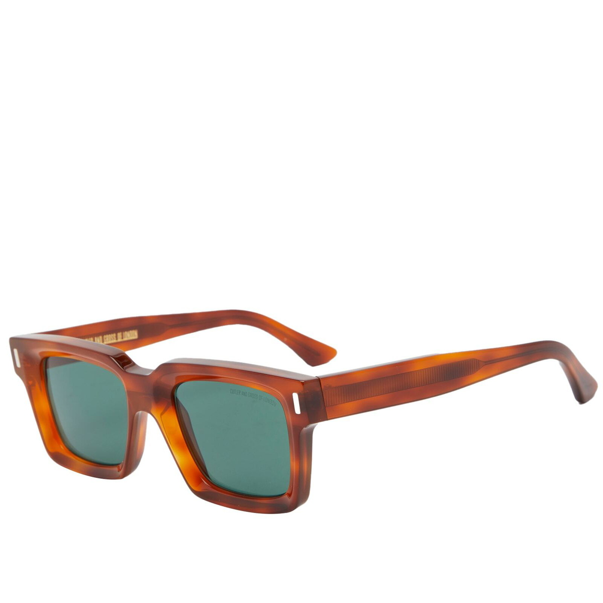 Cutler and Gross 1386 Sunglasses in Honey Turtle 