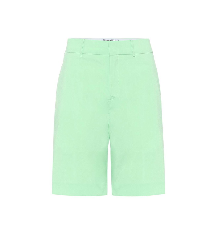 Photo: BERNADETTE Emma taffeta Bermuda shorts