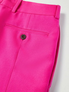 Alexander McQueen - Slim-Fit Tapered Wool-Twill Suit Trousers - Pink
