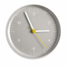 HAY Jasper Morrison Wall Clock in Grey 