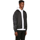 Etudes Black Wimbledon Logo Jacket