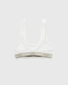 Calvin Klein Underwear UNLINED BRALETTE White Womens (Sports-) Bra