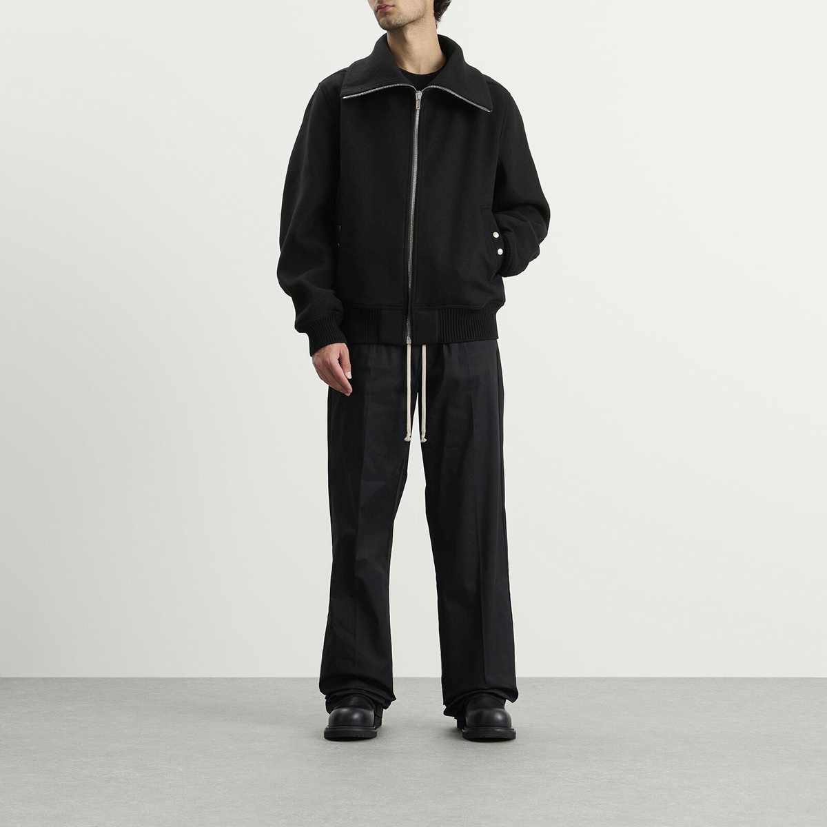 Rick Owens Men's Dracuflight Jacket in Black
