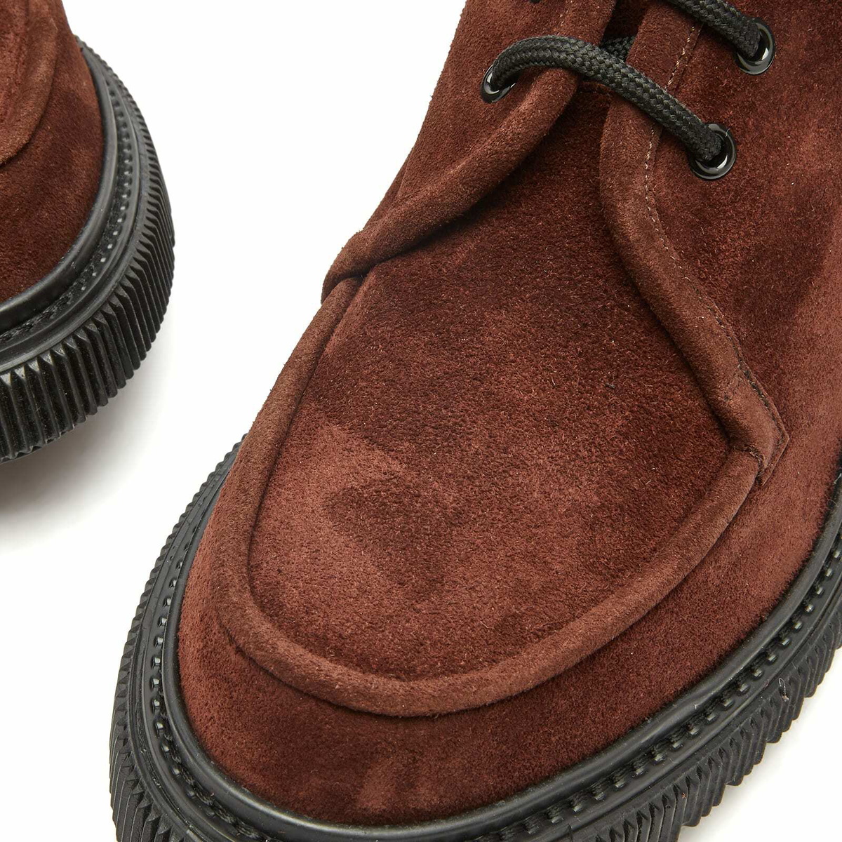 Adieu Men's Type 164 Suede Desert Boot in Black Adieu