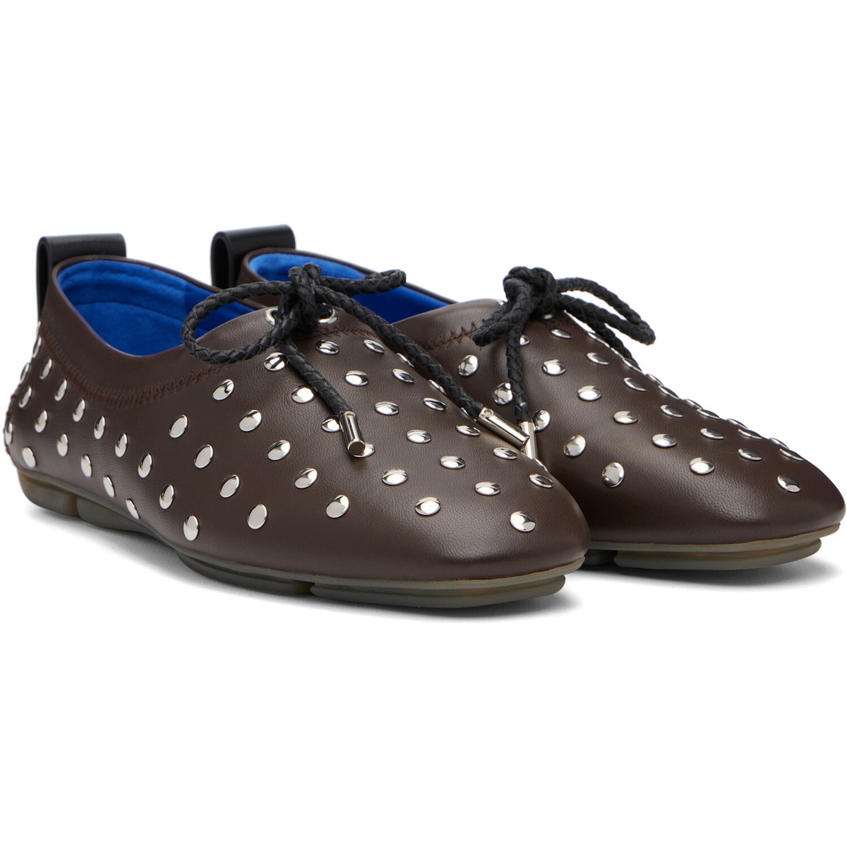 Wales Bonner Brown Chakra Loafers